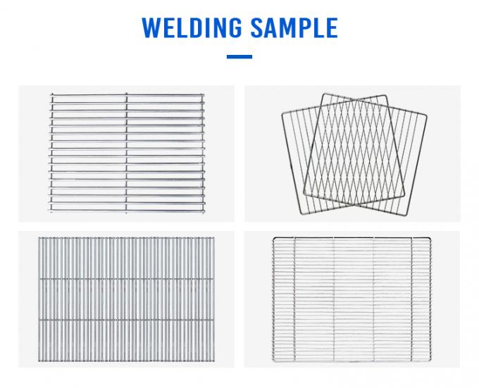 HWASHI التلقائي شبكة الأسلاك لوحة قفص لحام صناعة آلة خط للشبكة السلكية المطاطية 5
