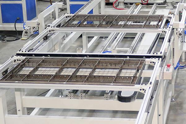 HWASHI التلقائي شبكة الأسلاك لوحة قفص لحام صناعة آلة خط للشبكة السلكية المطاطية 4