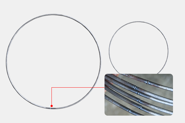 آلة لحام نقطة أوتوماتيكية للخاتم الداخلي مع توزيع سلك دقيق 2