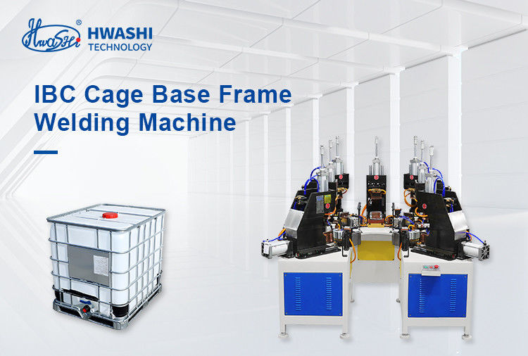 خط إنتاج إطار قفص IBC IBC قفس أساس إطار آلة لحام