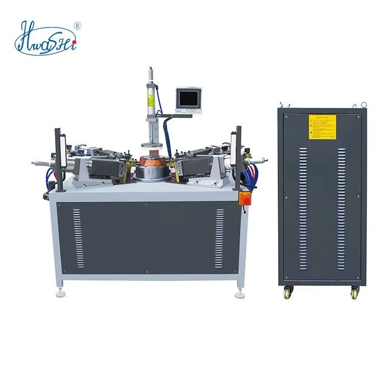 HWASHI 20KVA علبة وعاء من الفولاذ المقاوم للصدأ والآذان أفقي آلة لحام المؤخرة لحامات بقعة لأدوات الطبخ طباخ أطباق