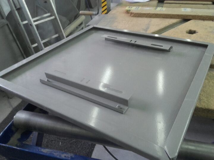 Hwashi Security لوحة باب ورقة الباب المقاوم للصدأ متعدد النقاط نوع الهاتف المحمول آلة اللحام بقعة ، اللحام المعدني ورقة